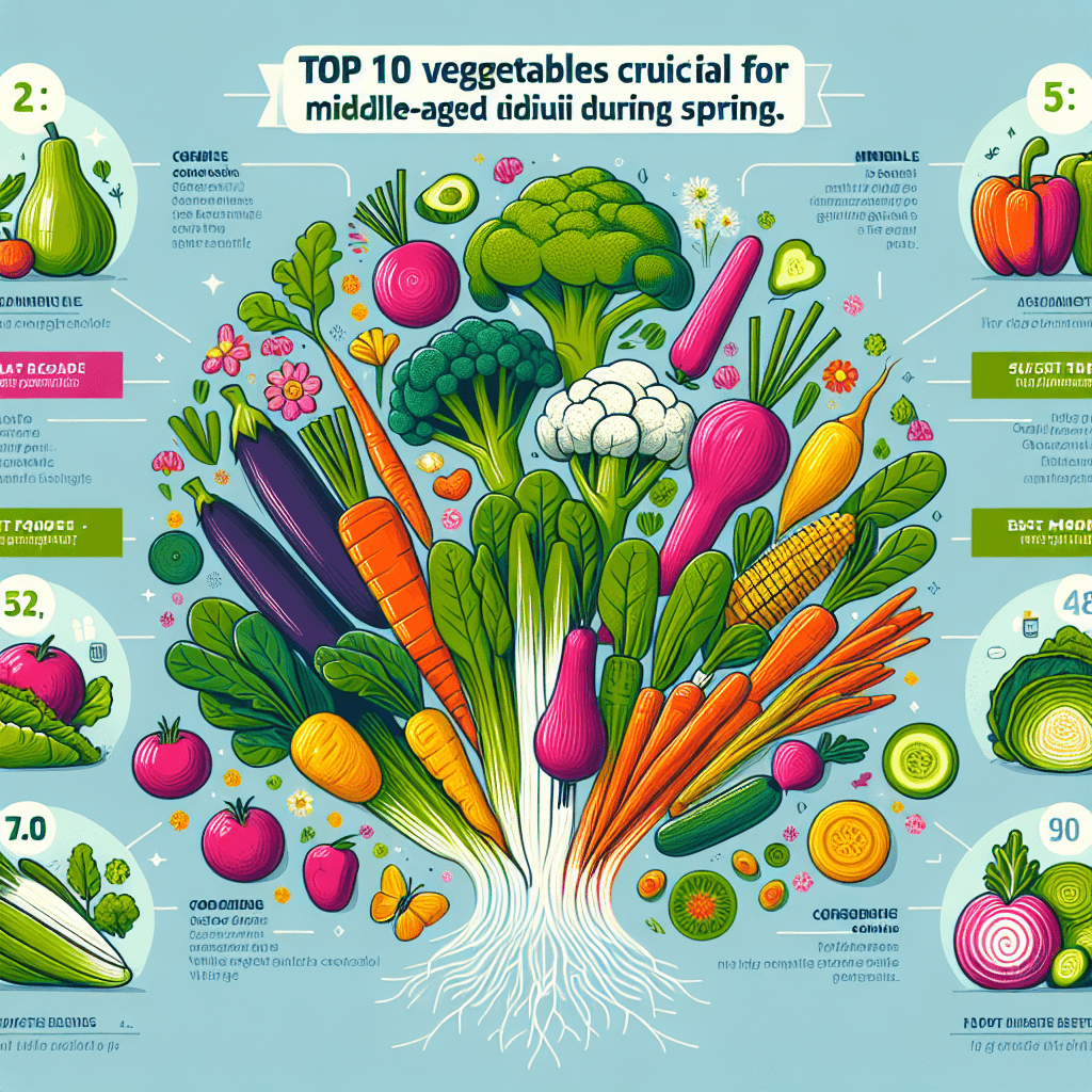 중장년층이 봄에 놓치면 안 되는 채소 TOP10