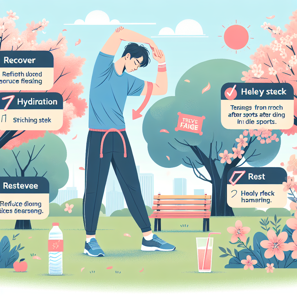 봄철 운동 후 피로를 줄이는 회복 요령