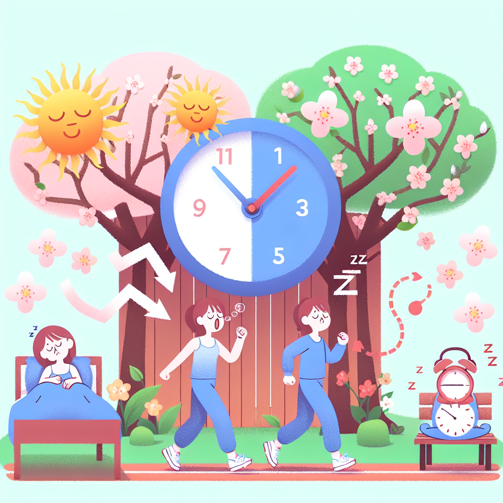 봄철 운동이 수면의 질을 높여주는 이유