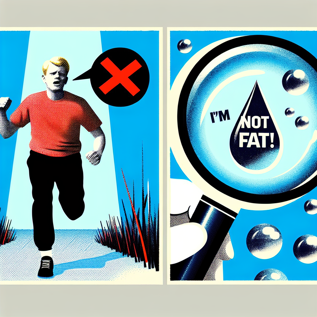 땀을 많이 흘리면 살이 빠진다는 오해 바로잡기