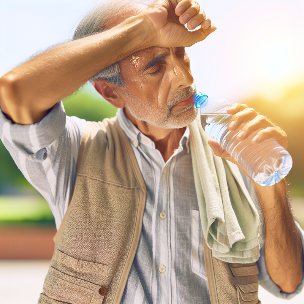 중장년층이 여름에 특히 조심해야 할 탈수 상황
