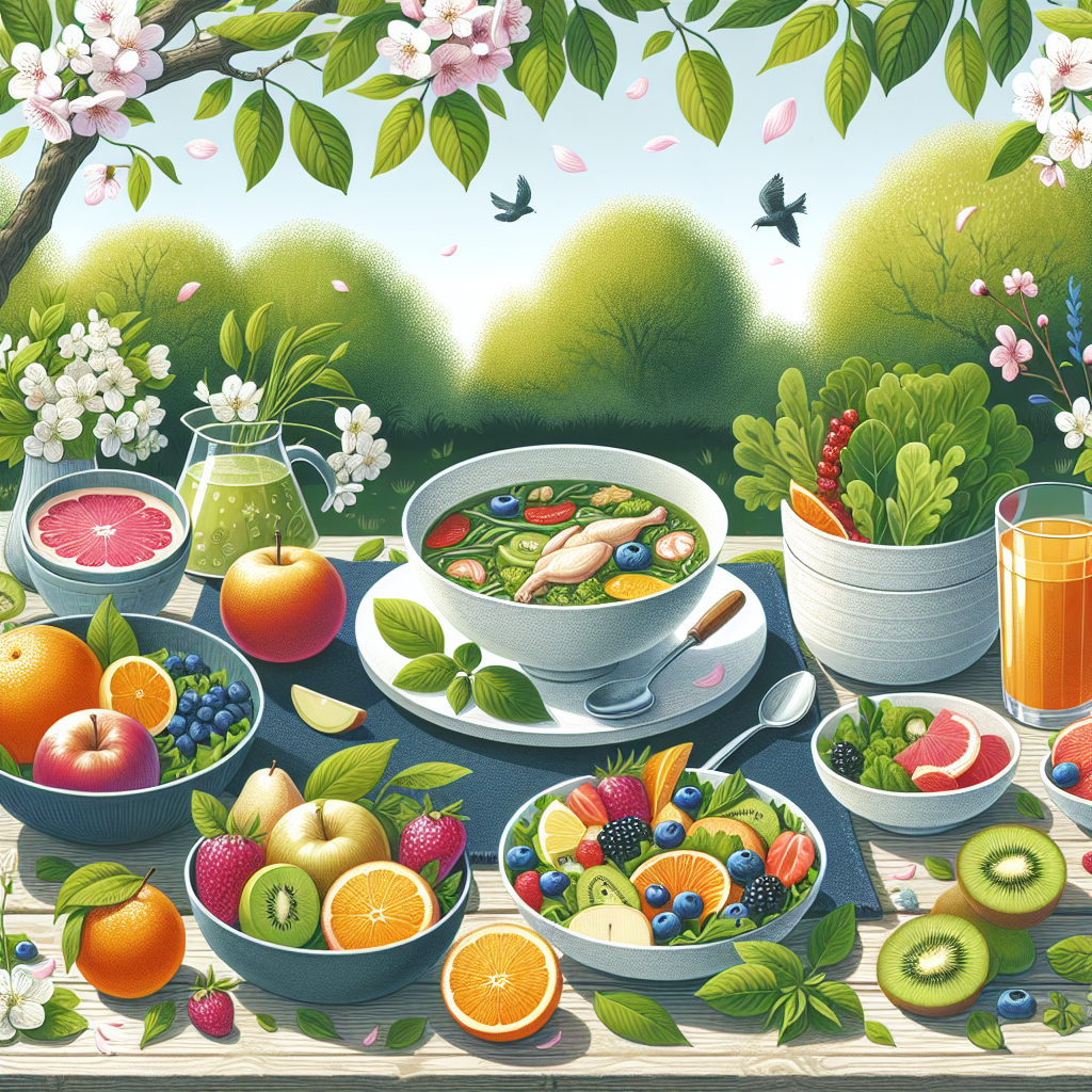 봄철 입맛 살리고 면역력 높이는 음식