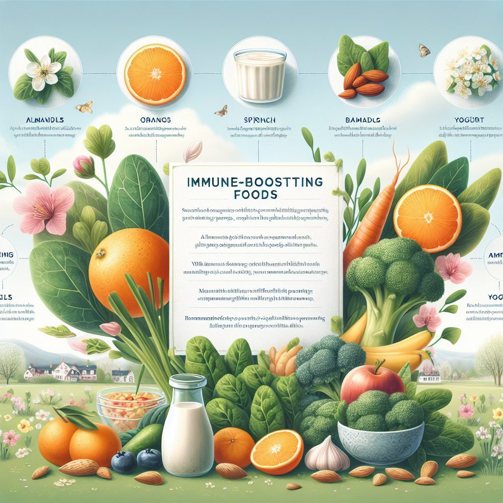 봄철 건강을 지키는 면역력 음식 가이드