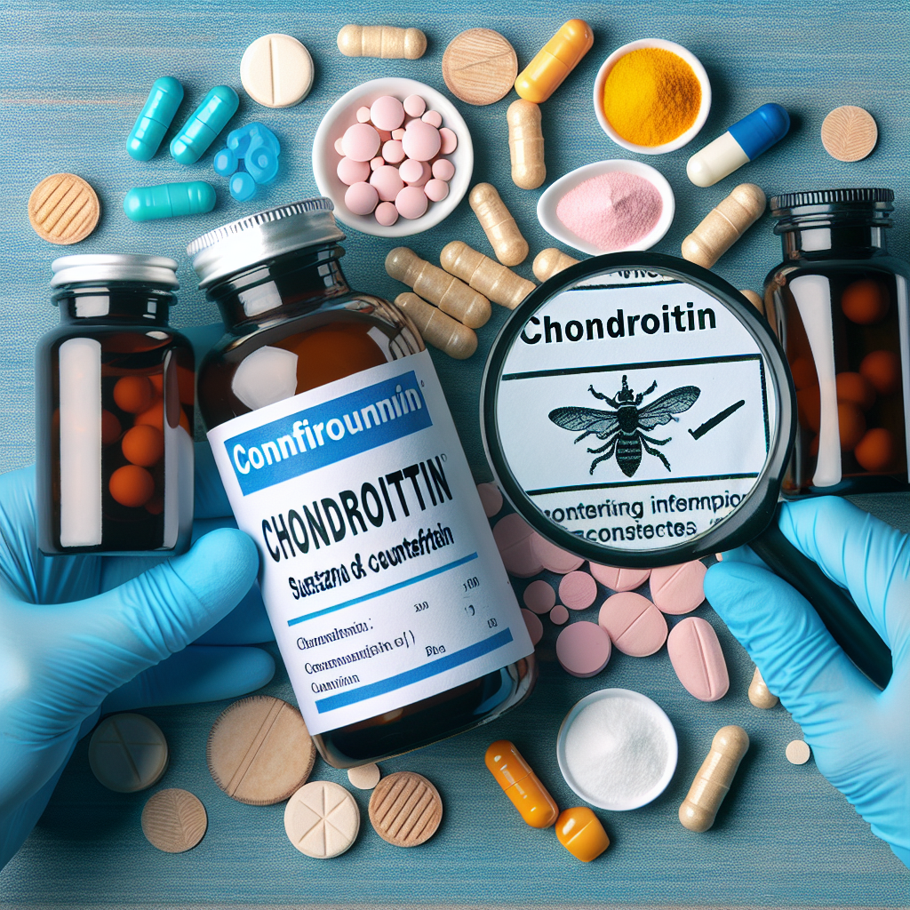 소비자 보호 관점에서 본 불량·위조 콘드로이친 식별법