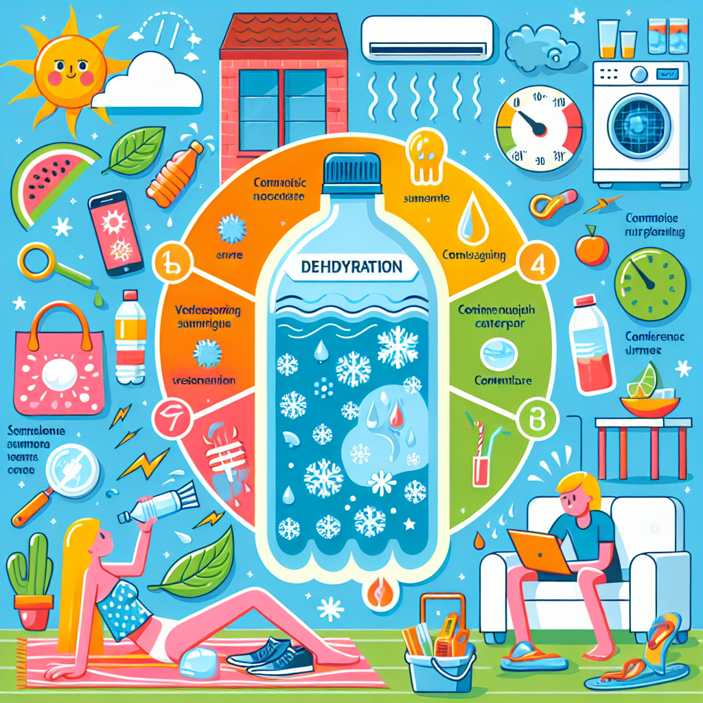 에어컨 사용이 여름철 탈수에 영향을 주는 이유