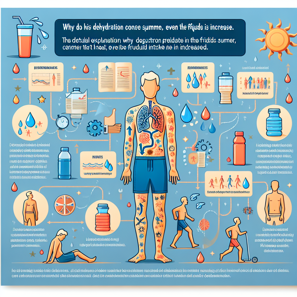 수분 보충을 해도 여름철 탈수가 반복되는 이유