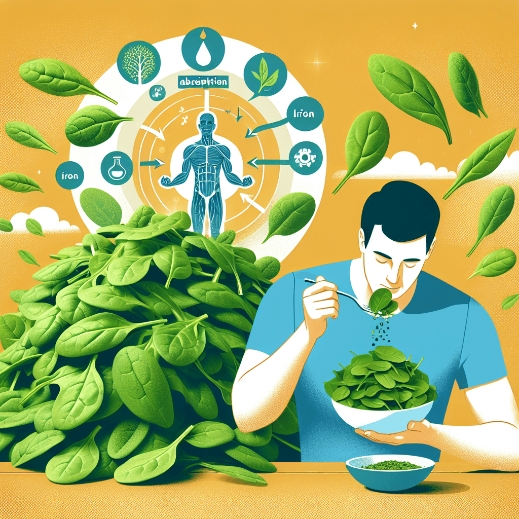 봄 시금치가 철분 흡수에 좋은 이유