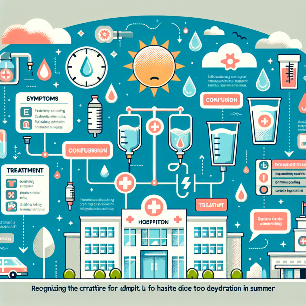 여름철 탈수로 병원에 가야 하는 기준 알아보기