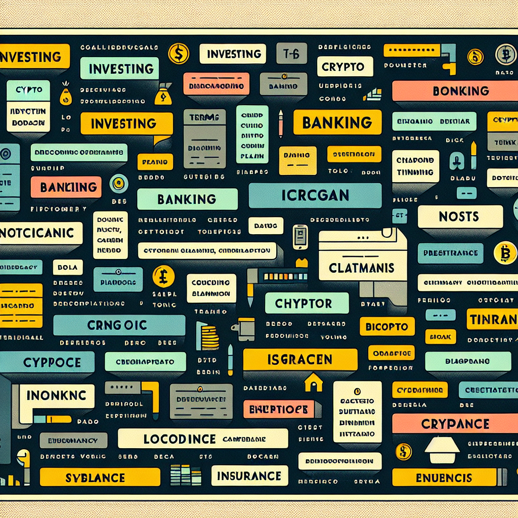 요즘 많이 쓰는 금융 용어, 한 번에 정리하기