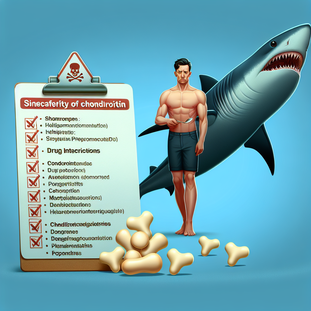 철갑상어 콘드로이친의 안전성: 알레르기·부작용·약물상호작용 체크리스트