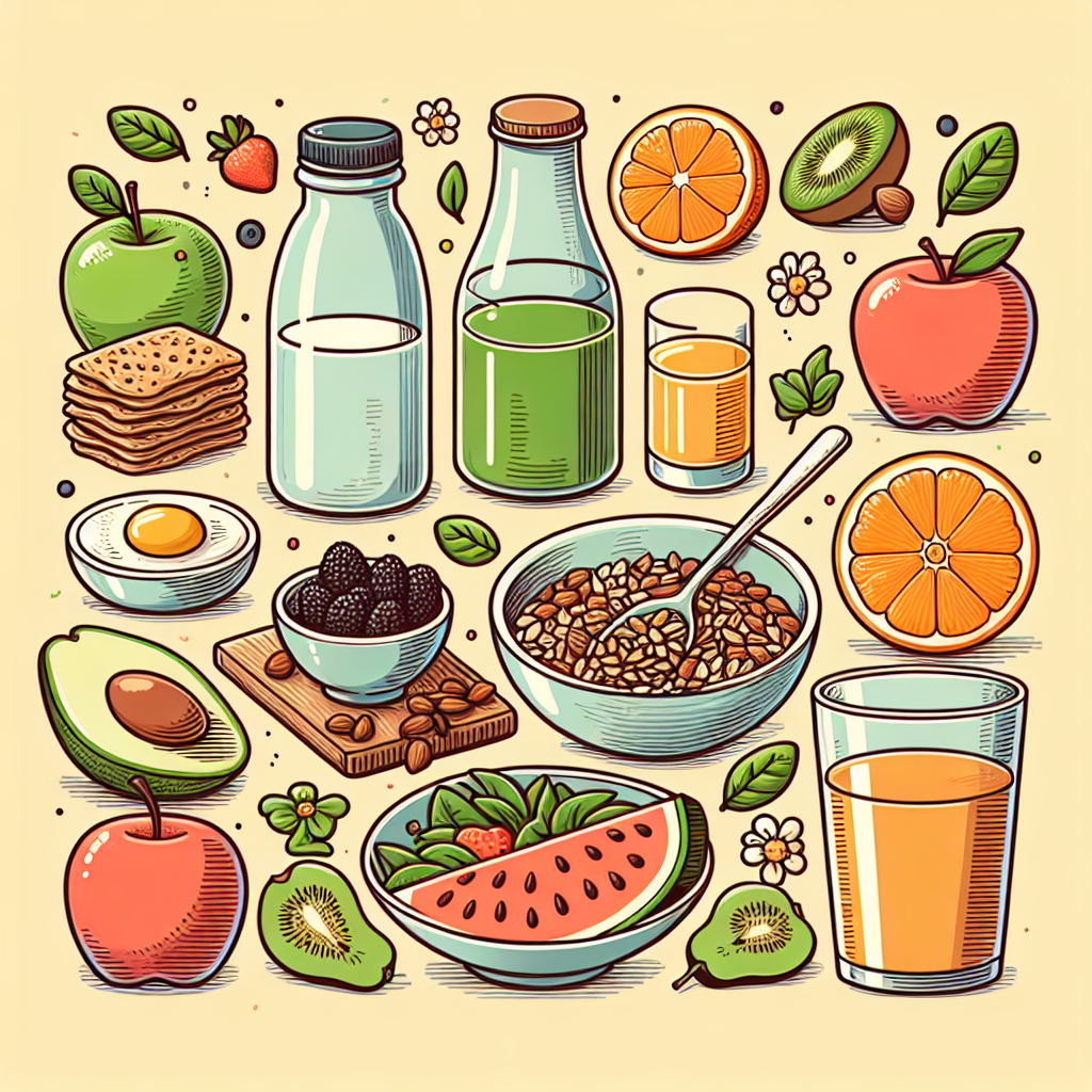 초간단 아침 공복 식사로 건강하게 시작하려면 무엇을 먹어야 할까?