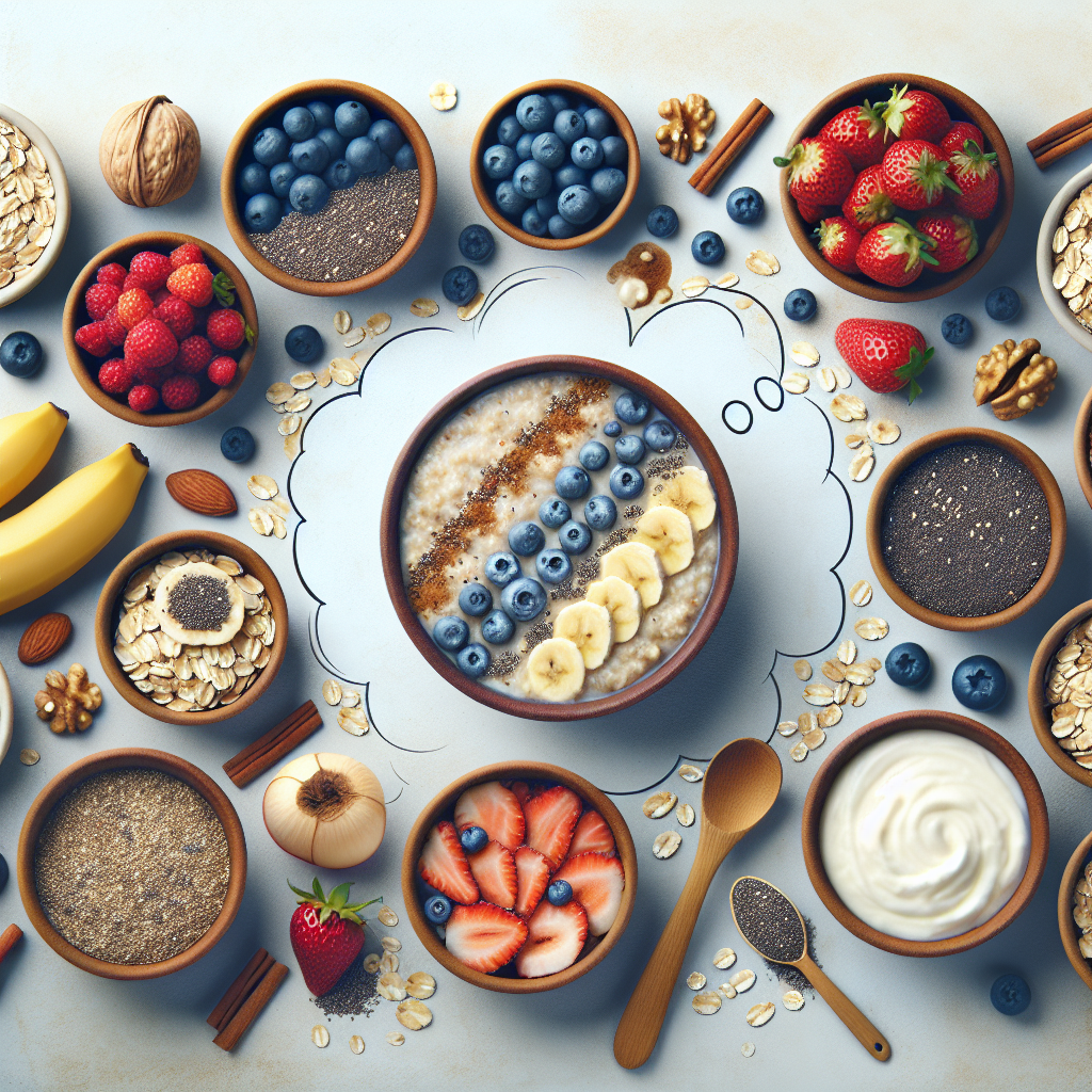 오트밀을 매일 먹어도 질리지 않게 하는 조합은 무엇일까?