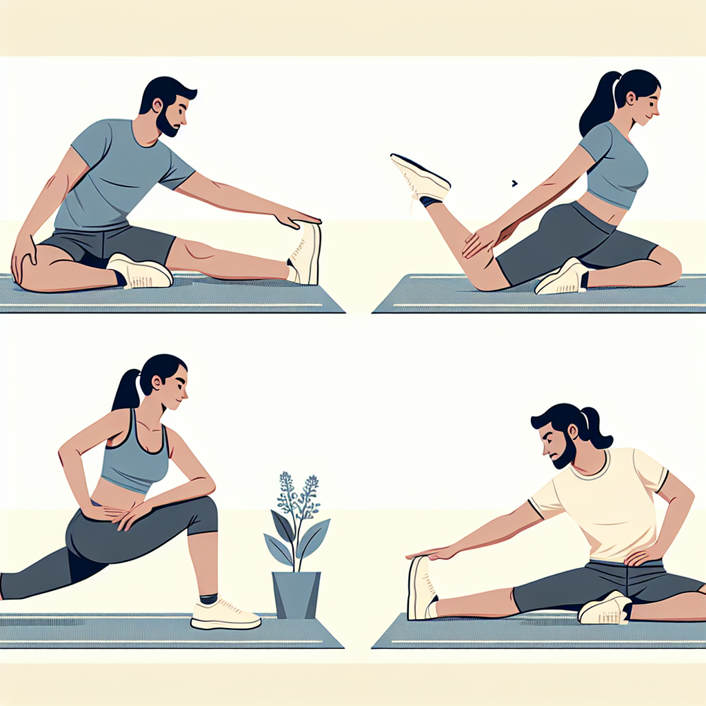 무릎 통증을 완화하려면 집에서 어떤 스트레칭을 먼저 해야 할까?