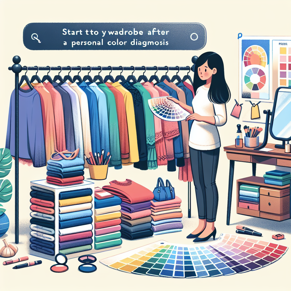 퍼스널 컬러 진단 후 옷장 정리는 어떻게 시작해야 할까?