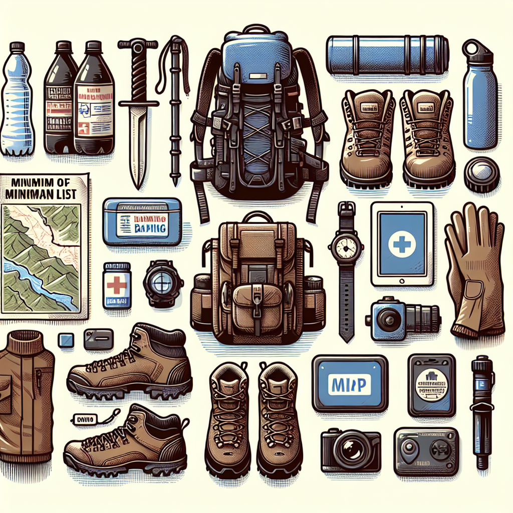 초보자가 바로 따라하는 등산 장비 최소 리스트는 무엇일까?