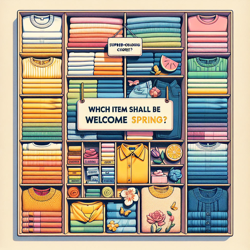 봄 맞이 옷장 정리, 퍼스널 컬러로 뭐부터 정리해야 할까?