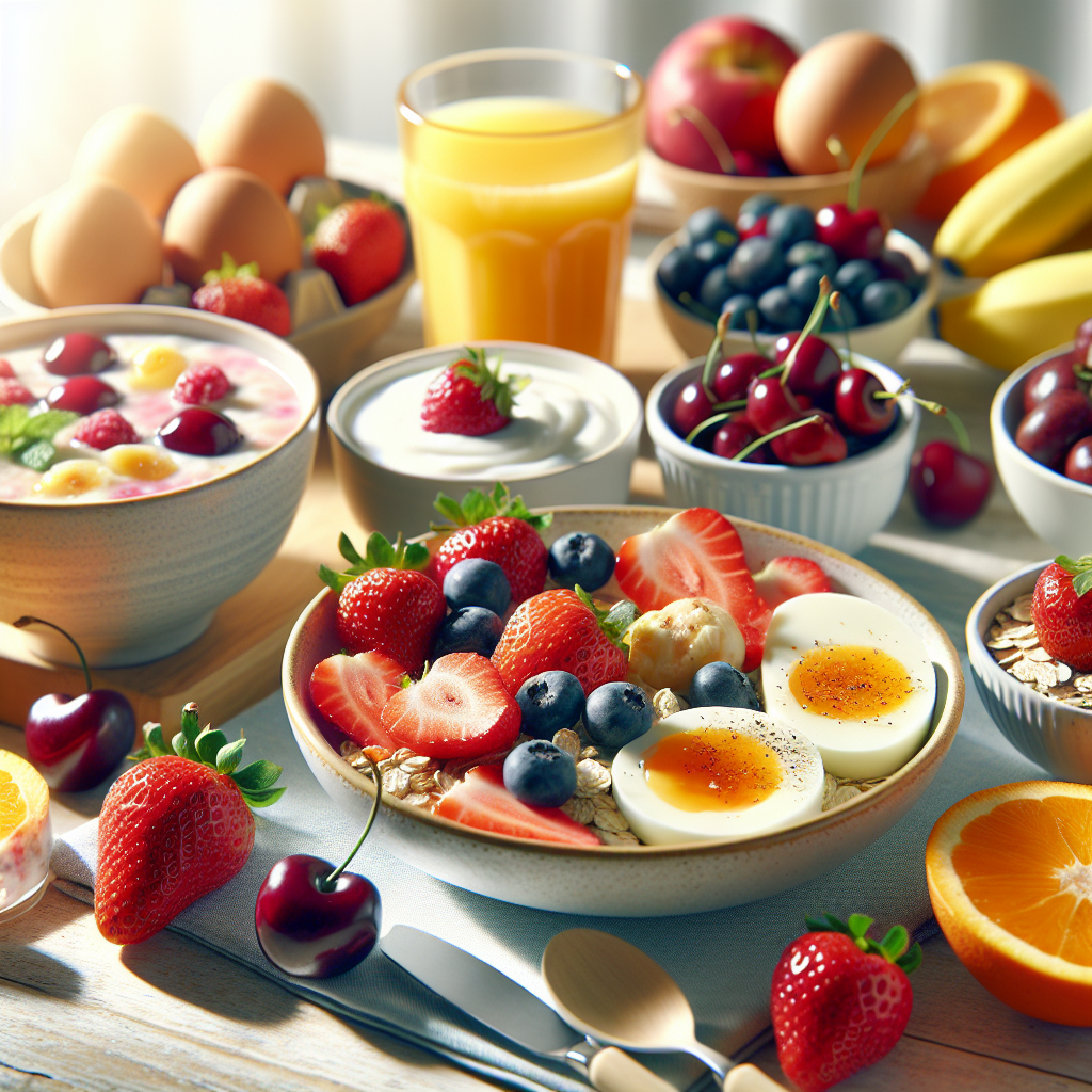 봄철 다이어트에 좋은 아침 식단은 어떤 조합이 효과적일까?