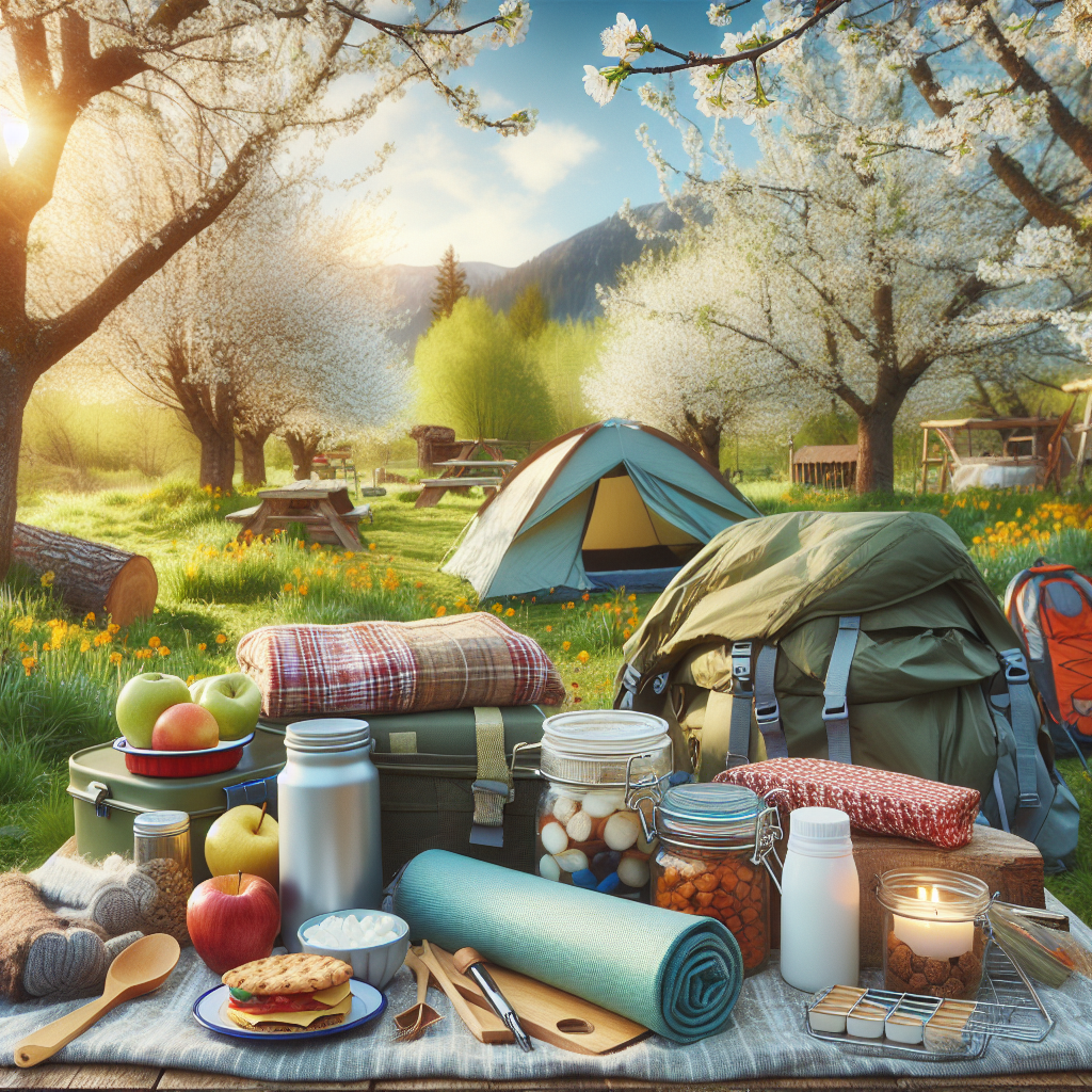 봄 캠핑 준비: 텐트·침구·식재료 어떤 것을 먼저 챙겨야 할까?