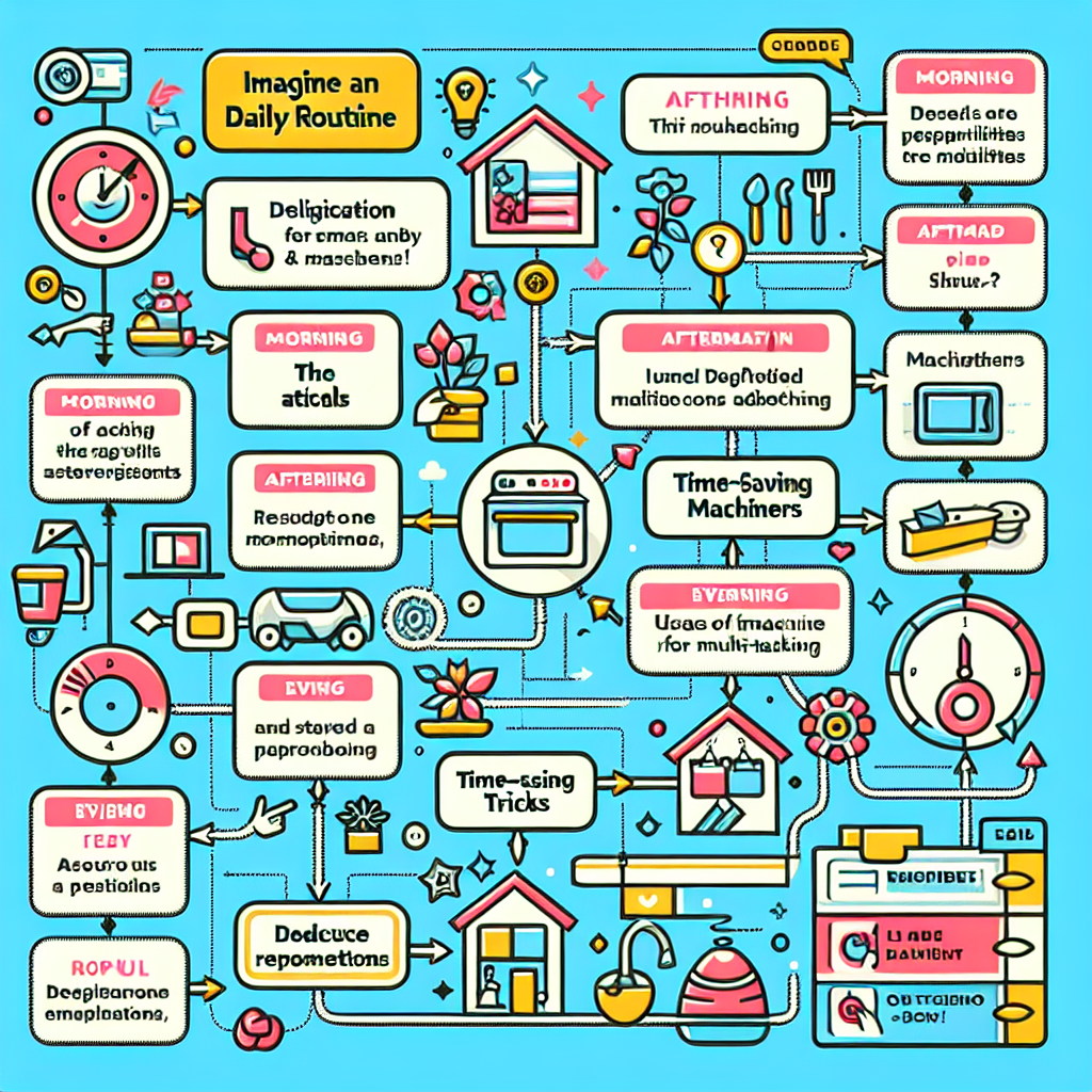 매일 반복되는 집안일 시간을 줄이려면 어떤 루틴을 만들까?