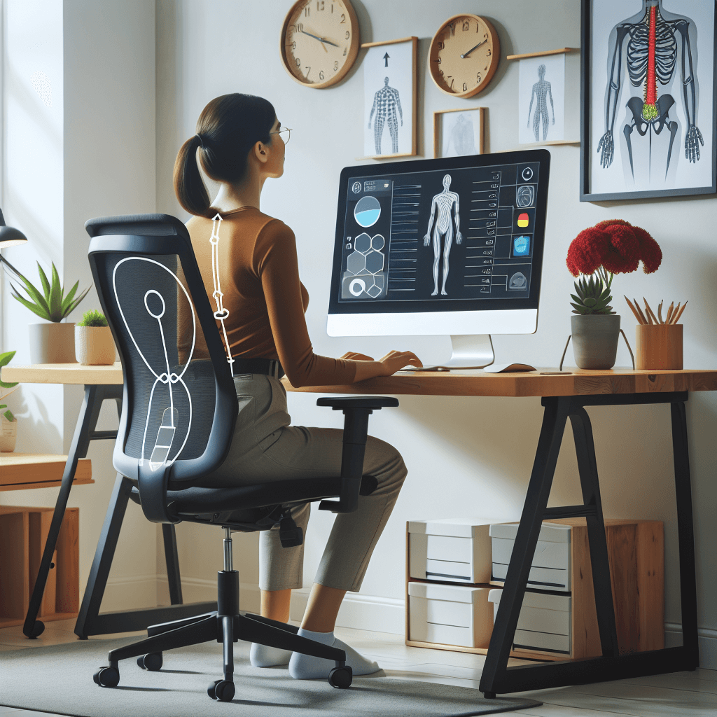 재택근무 시 허리&middot;목 통증을 줄이려면 어떤 의자와 자세가 좋을까?