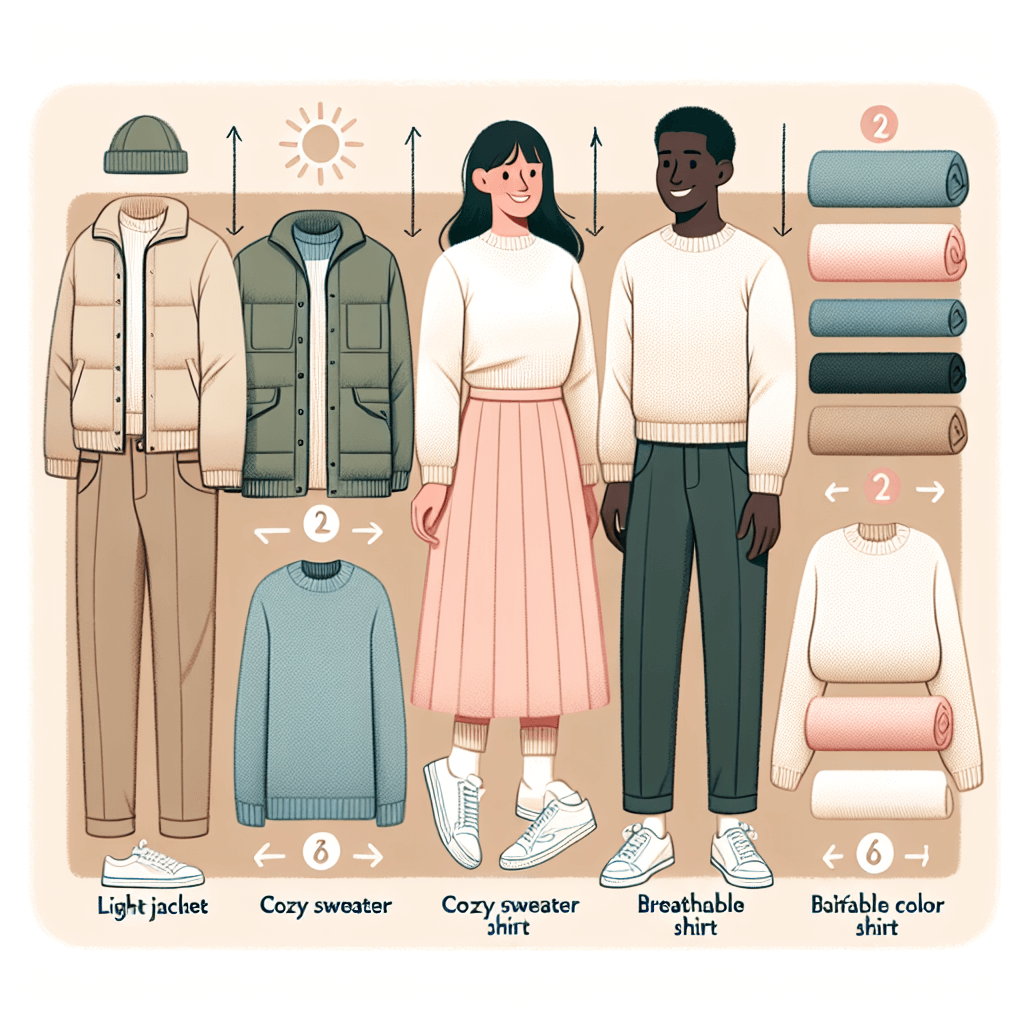 봄철 옷차림으로 체온 조절 잘하려면 어떤 레이어링이 좋을까?