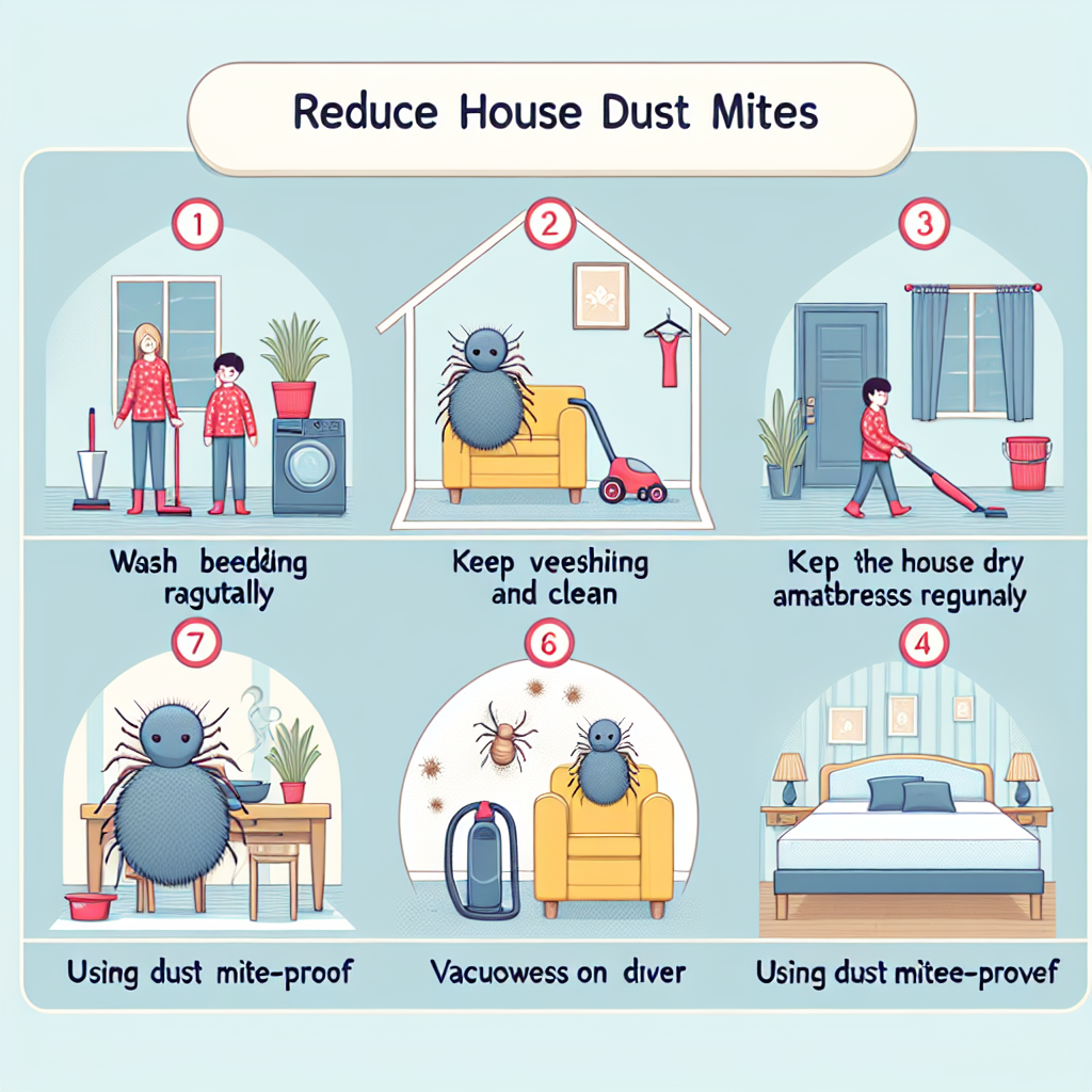 집먼지진드기 줄이려면 침구 관리는 어떻게 해야 할까?