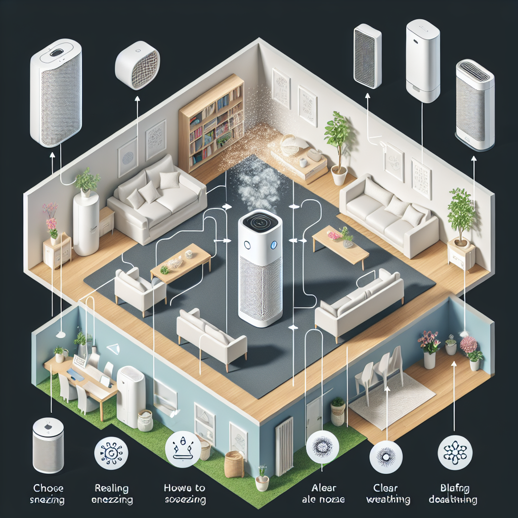 알레르기 증상 완화를 위해 공기청정기, 어떻게 고르고 어디에 둘까?