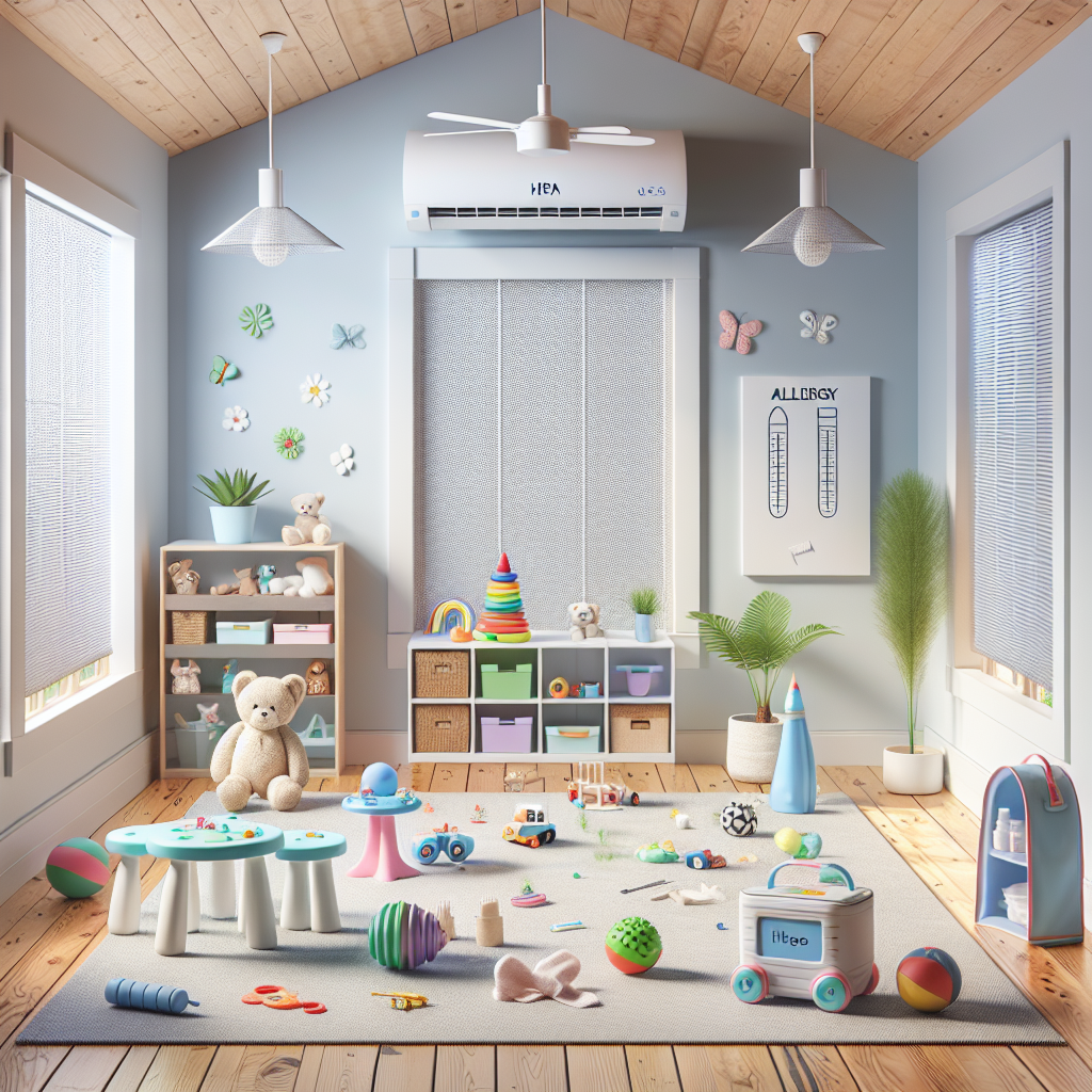 봄철 알레르기 아이가 있다면 실내 놀이 공간은 어떻게 정리해야 할까?