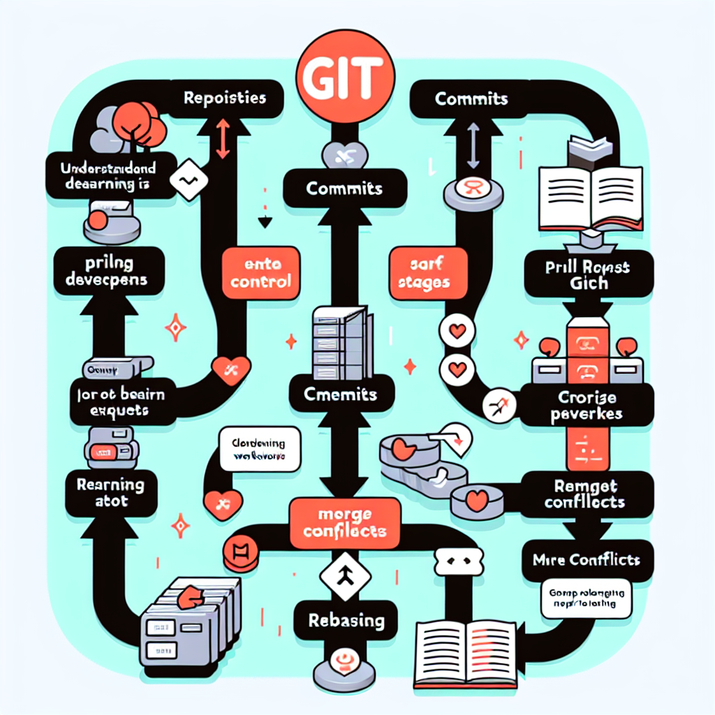 초보 개발자가 Git 워크플로우를 시작하려면 어떤 순서로 배우면 좋을까?