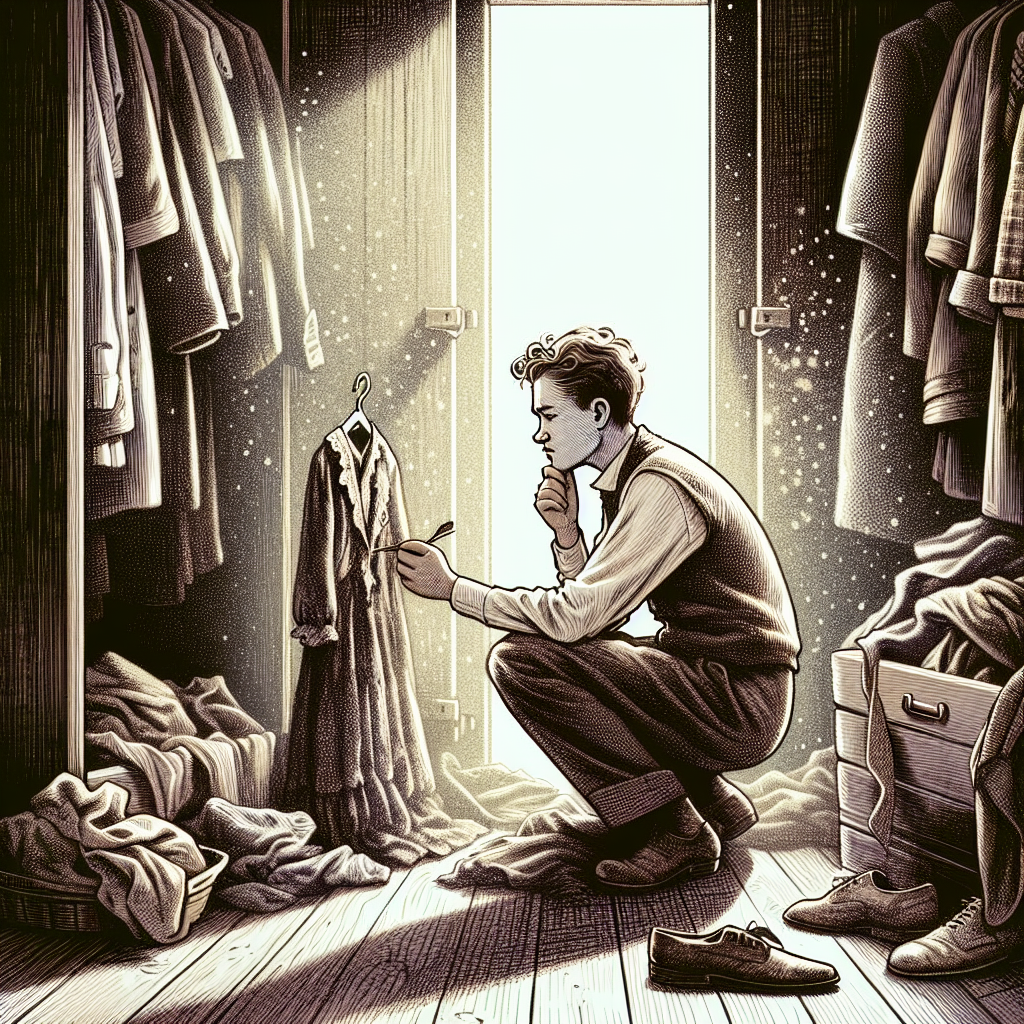 오래된 옷장을 정리할 때 버릴지 남길지 판단하는 기준은 무엇일까?