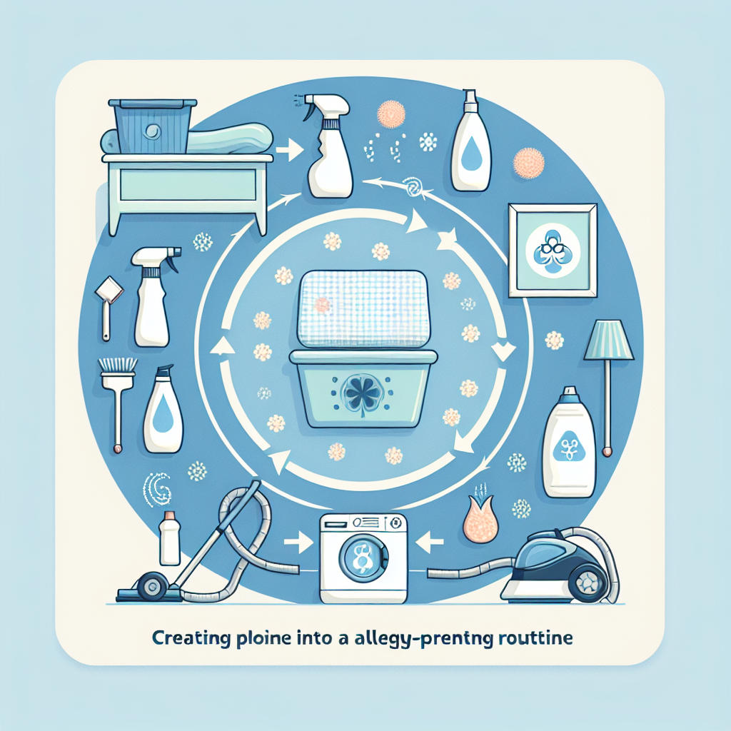 청소 루틴을 알레르기 예방형으로 바꾸려면 무엇부터 시작할까?