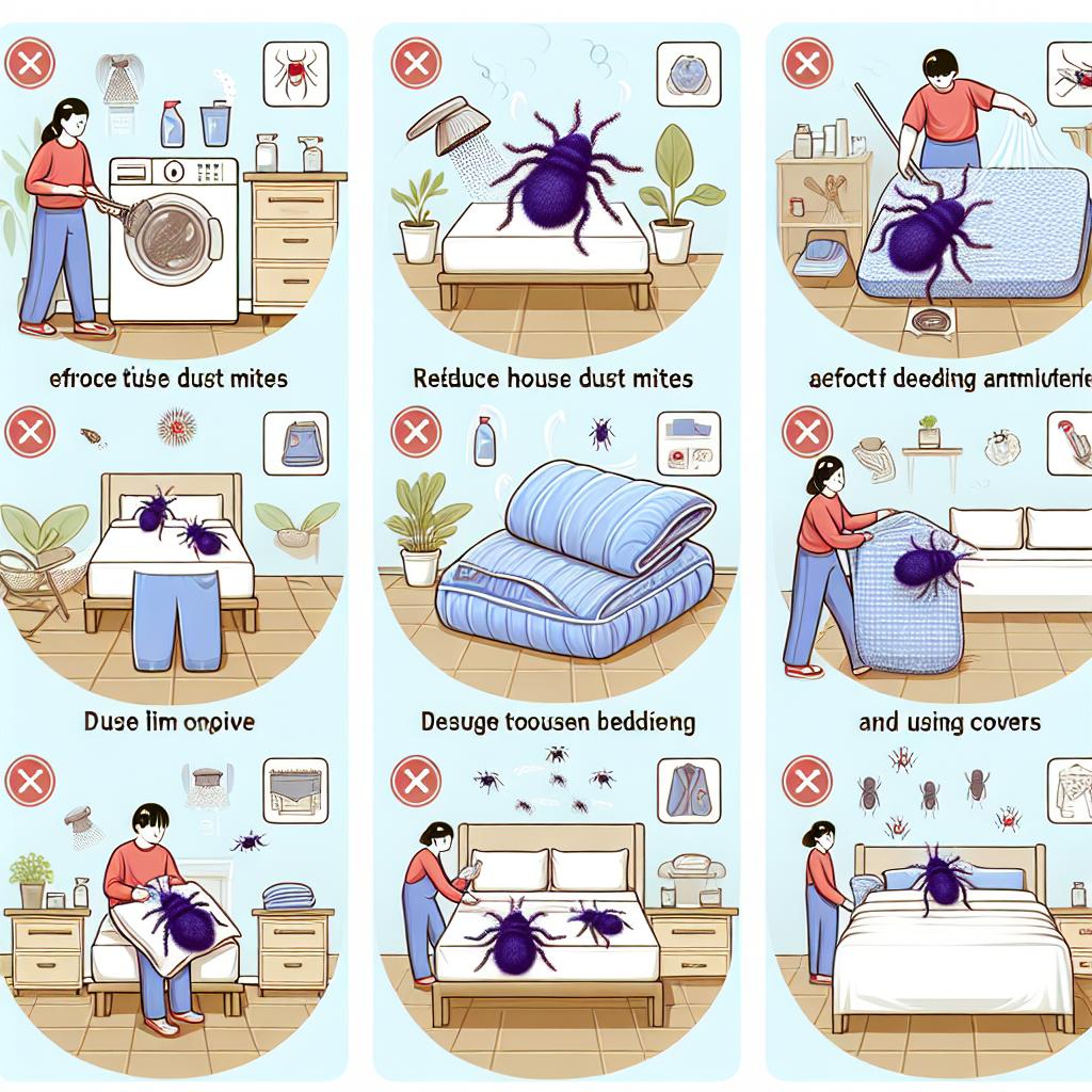 집먼지진드기 줄이려면 침구 세탁과 커버 사용은 어떻게 해야 효과적일까?