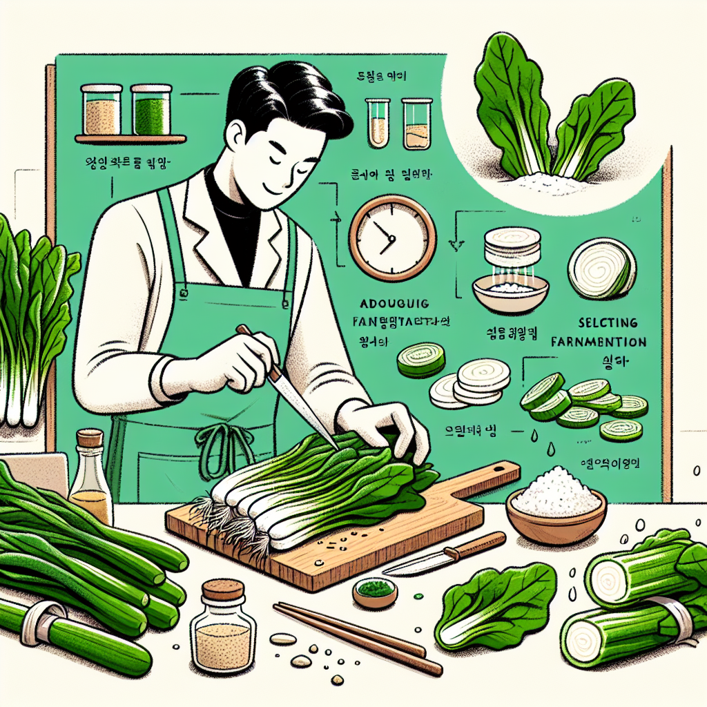 봄동 겉절이를 신선하고 아삭하게 만드는 비결은 어떻게 될까요?