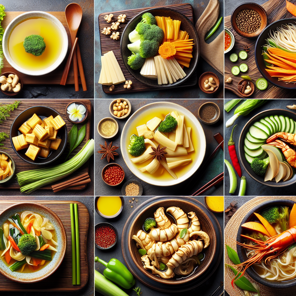 건강에 좋은 죽순으로 만드는 다양한 맛있는 요리법을 소개합니다.