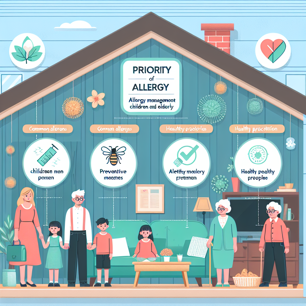 어린이·노인 있는 집에서 주의할 알레르기 관리 우선순위는 무엇일까?