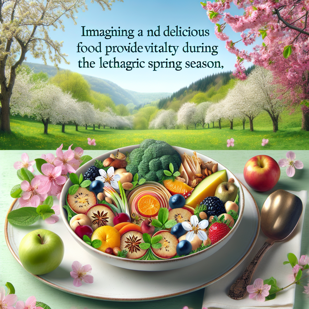 봄철 몸이 나른할 때 활력을 주는 맛있고 영양 가득한 음식은 무엇일까요?