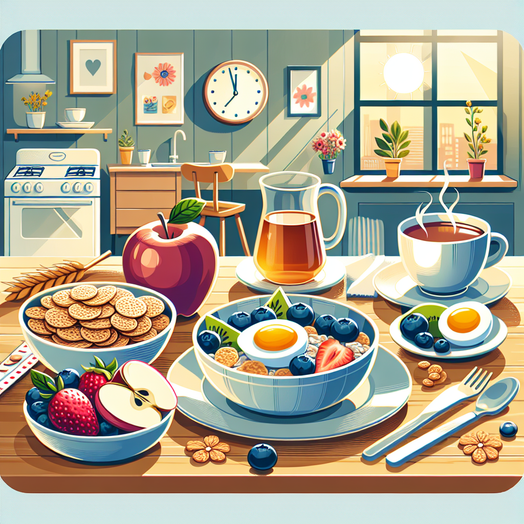 아침 공복 혈당 변동을 줄이려면 출근 전 어떤 간단 식사가 가장 좋을까?