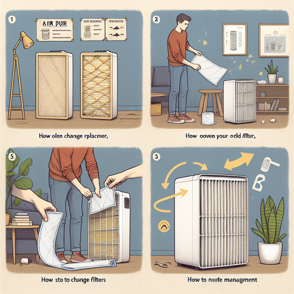 공기청정기 필터 교체 주기와 관리법은 어떻게 해야 할까?
