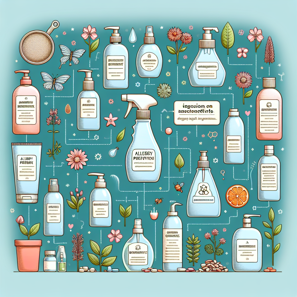 알레르기 예방용 소독·세정제, 어떤 성분을 선택해야 할까?