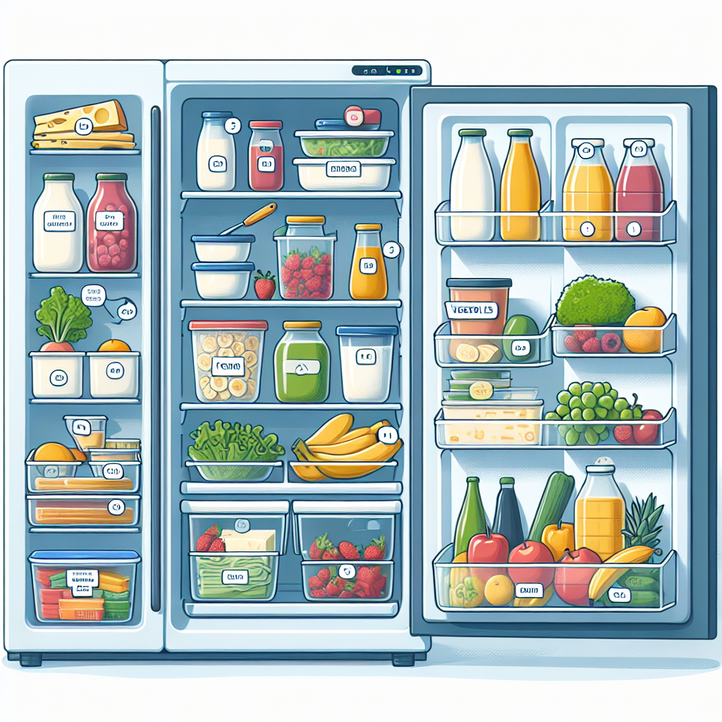 냉장고 정리 방법 음식 오래 보관하는 실전 꿀팁