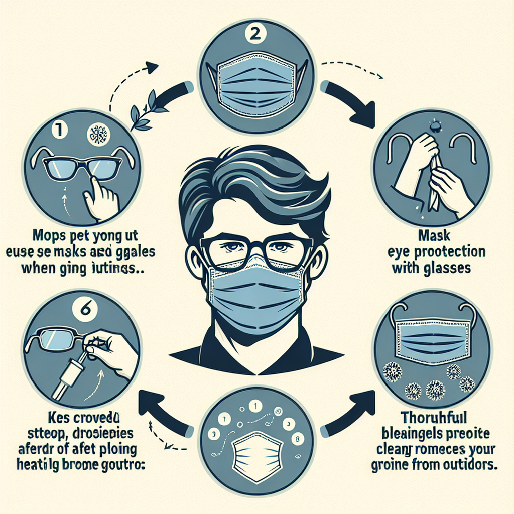 꽃가루 시즌에 외출 시 마스크·안경 사용법은 무엇이 최선일까?