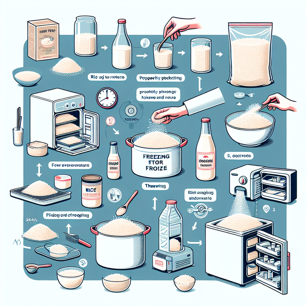 밥 오래 보관하는 방법 냉동 보관과 해동 꿀팁