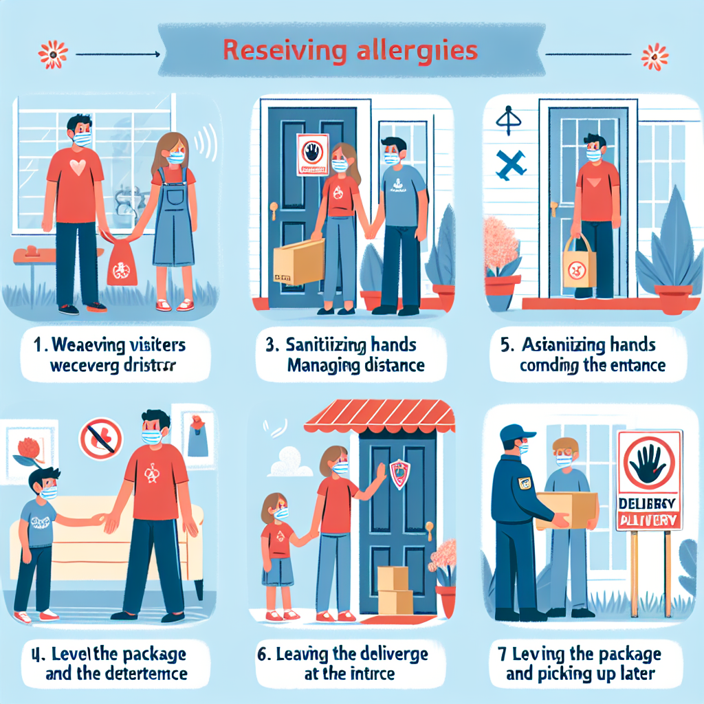 알레르기 심한 가족이 있을 때 방문객·택배 대처법은 어떻게 할까?