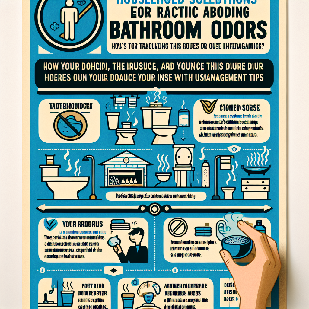 화장실 냄새 제거 방법 원인부터 해결하는 관리 팁