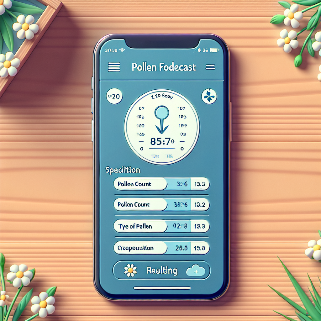 꽃가루 예보를 생활에 활용하려면 어떤 앱&middot;정보를 참고해야 할까?