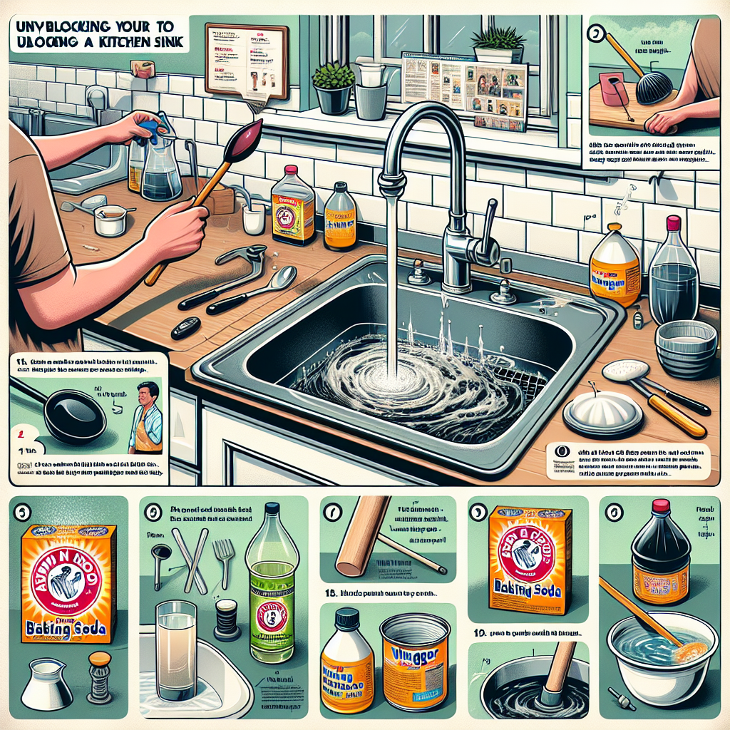 싱크대 막힘 해결 집에서 간단히 뚫는 방법