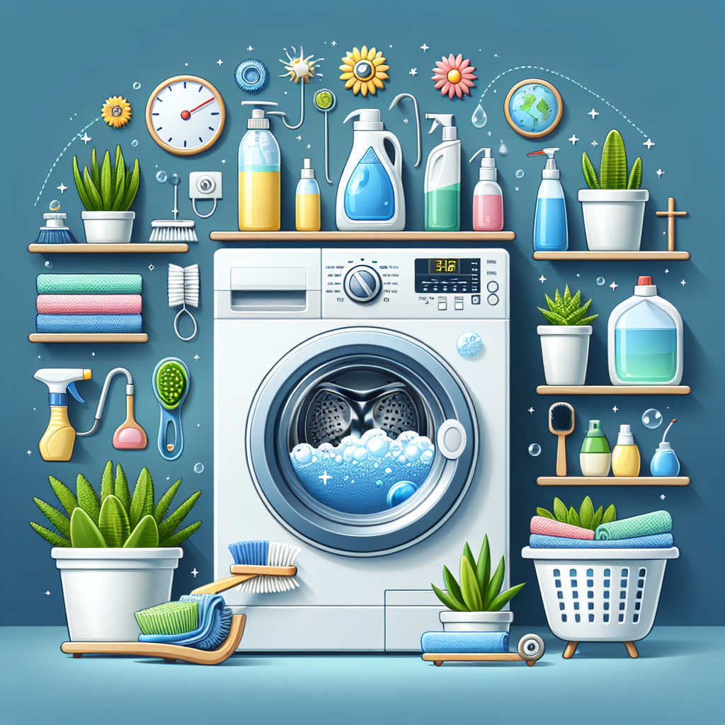 세탁기 청소 방법 냄새 없이 관리하는 꿀팁