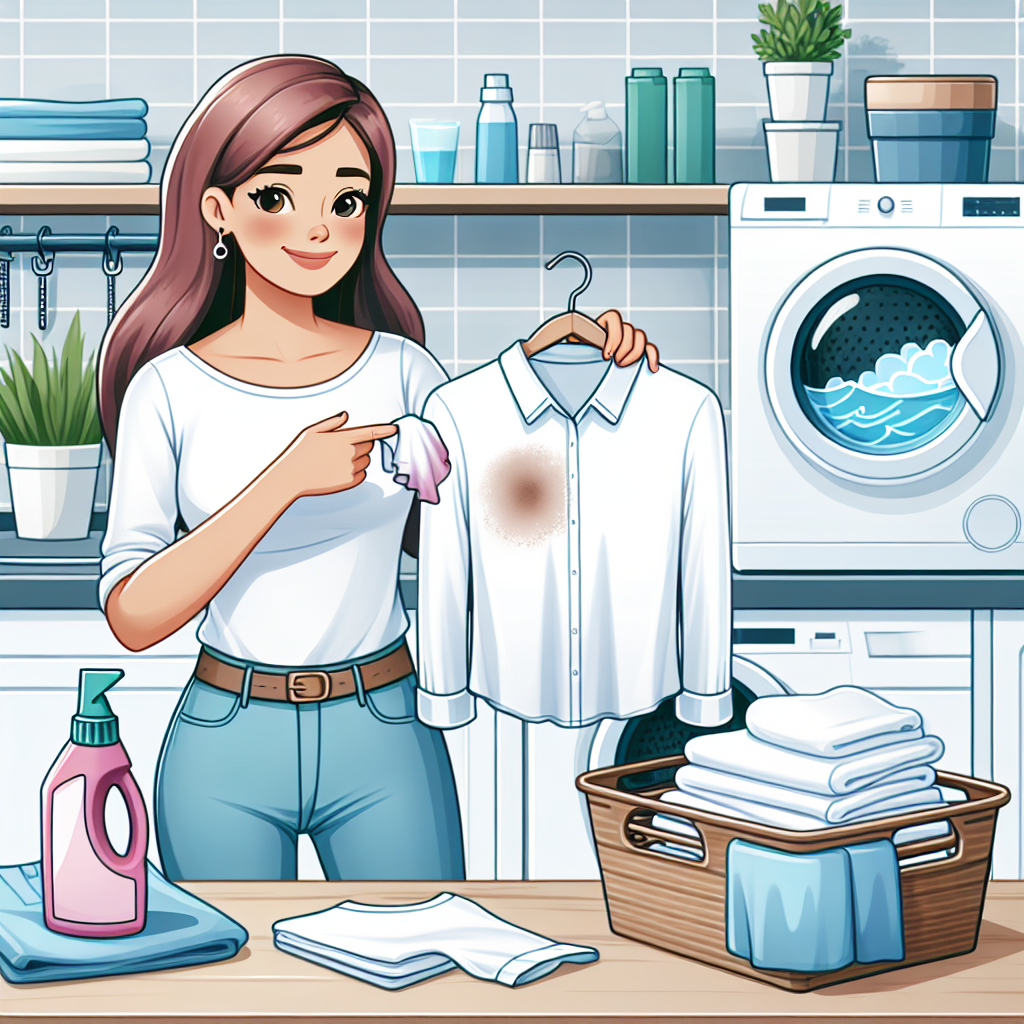 흰옷 얼룩 제거 집에서 쉽게 하는 세탁 꿀팁