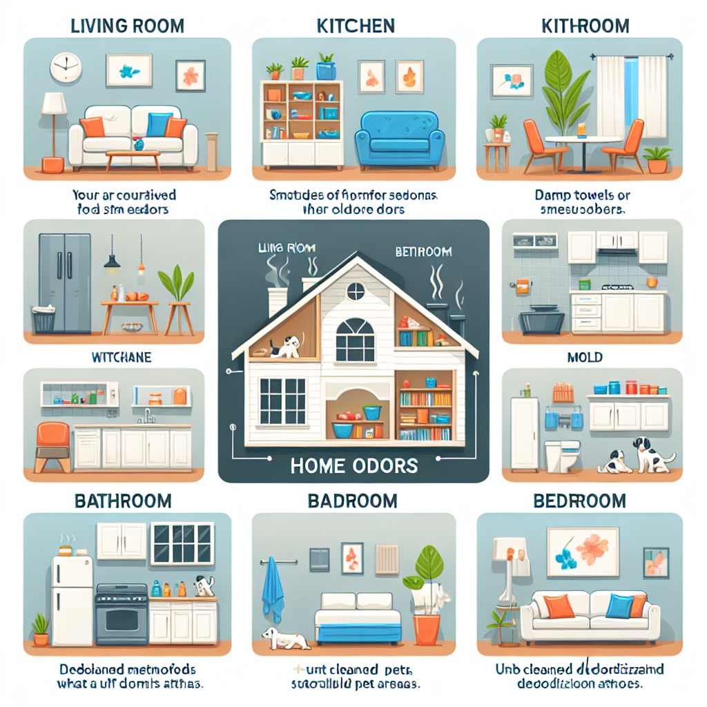 집안 냄새 제거 공간별 원인과 해결 방법 한눈 정리