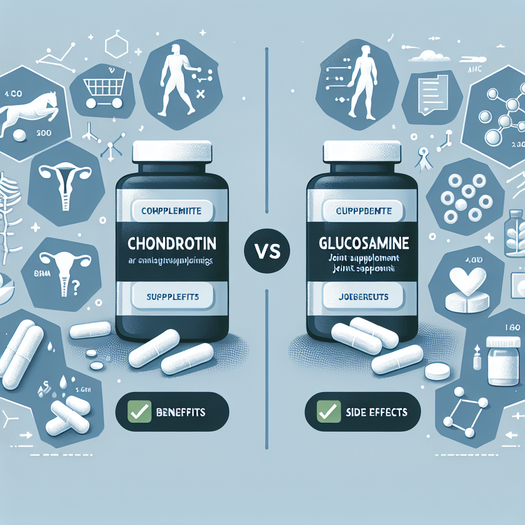 콘드로이친·글루코사민 중 관절 보조제로 무엇을 먼저 고려해야 할까?